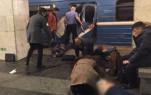 Rusiyada metroda partlayış, yaralılar var