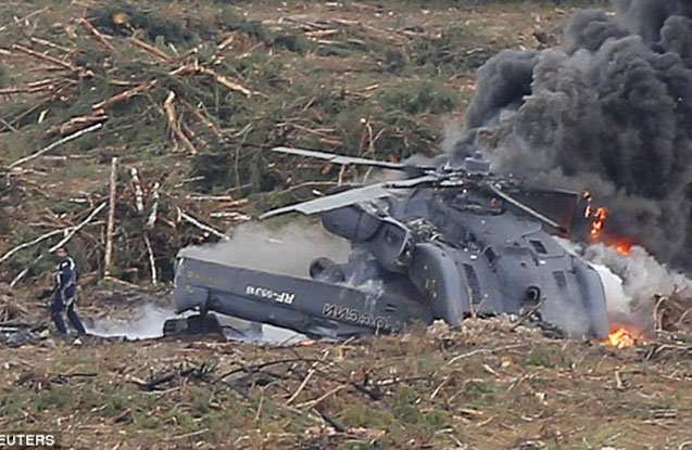 Afrində Türkiyənin hərbi helikopteri vuruldu