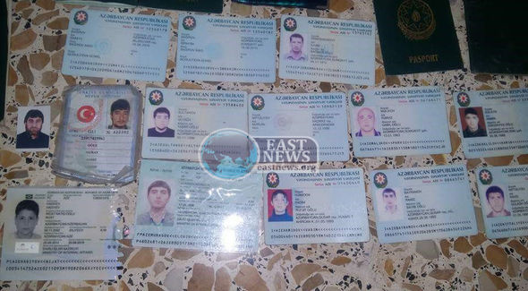 İraqda öldürülən azərbaycanlı terrorçuların pasport - Fotoları