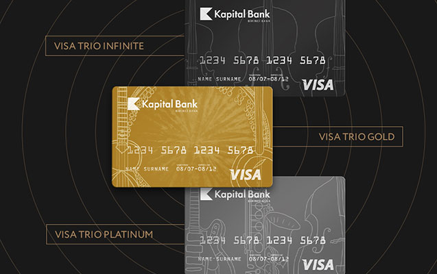 Visa Trio – manat, dollar və avronu birləşdirən kart
