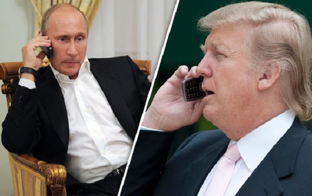 Tramp Putinlə telefonda məsləhətləşdi