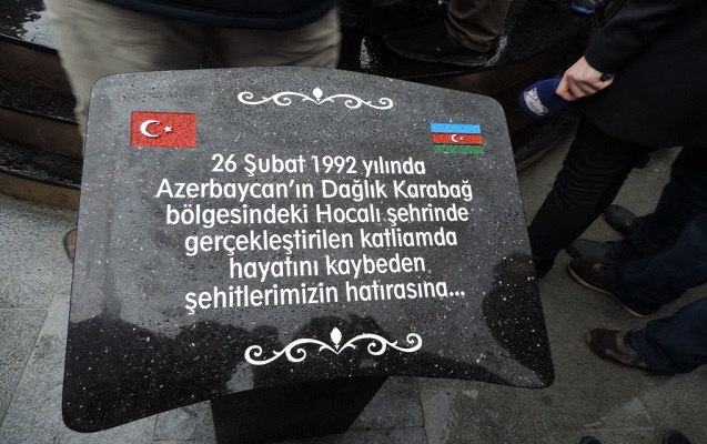 İstanbulda Azərbaycan Dostluq Parkı və Xocalı soyqırımı abidəsi açıld