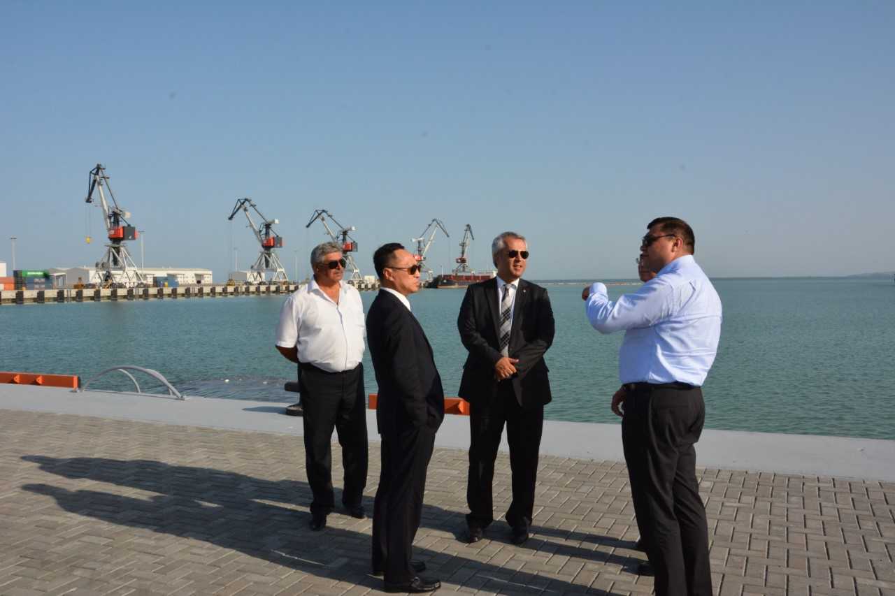 Çinin nümayəndə heyəti icra başçısı ilə görüşdü - Fotolar