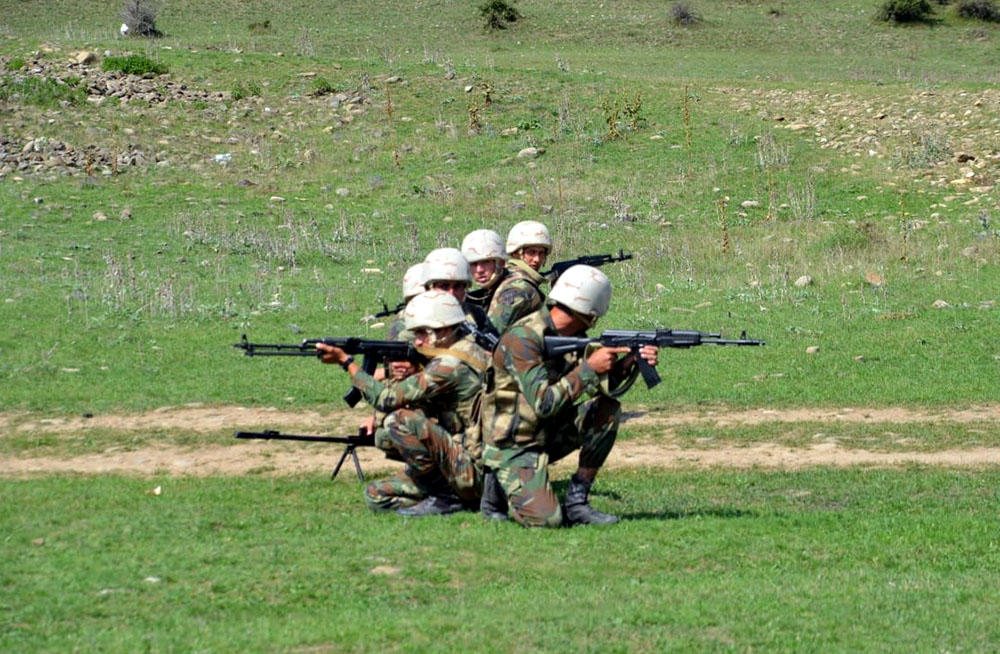 Hərbçilərimiz təlimə başladı