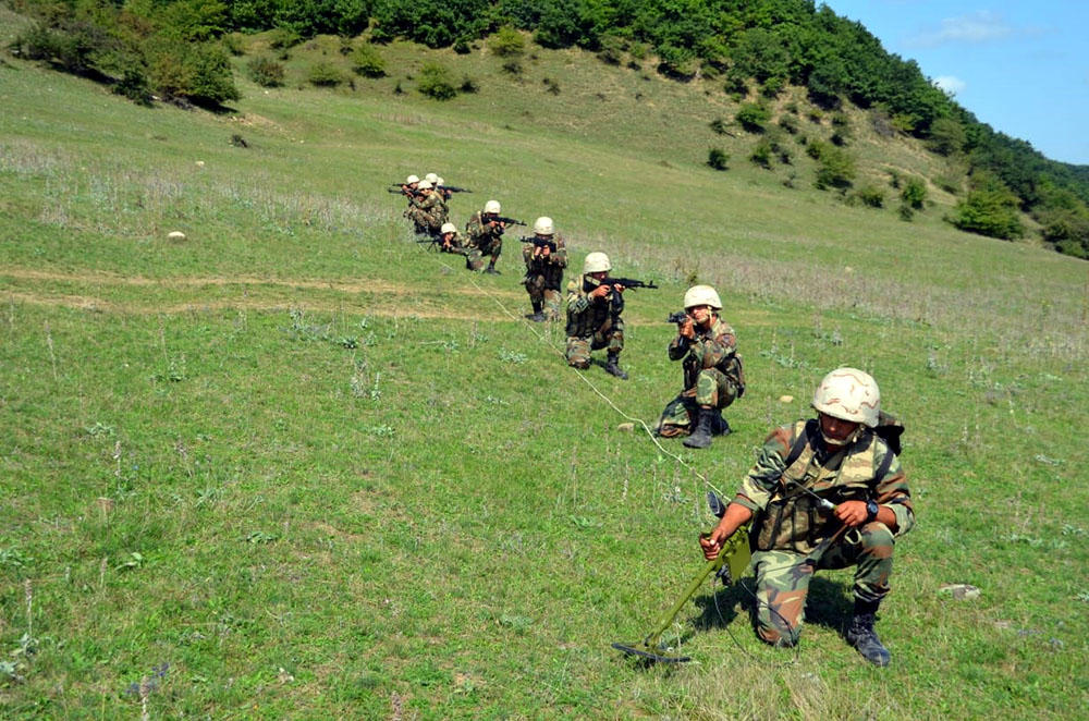 Hərbçilərimiz təlimə başladı