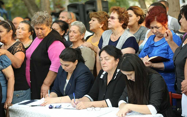 Niyazi Bayramov daha bir səyyar qəbul keçirib