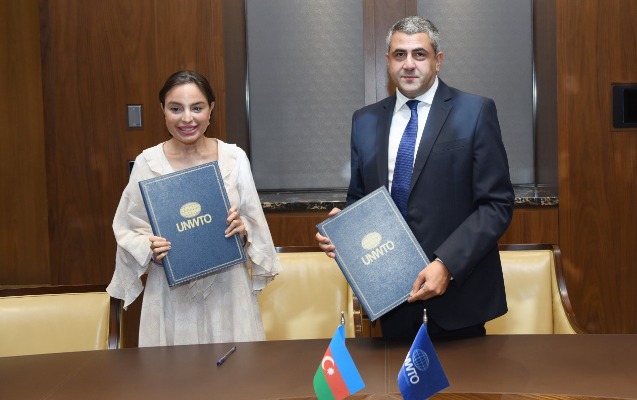 Leyla Əliyeva ÜTT ilə Anlaşma Memorandumu imzaladı