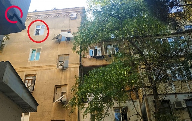 Polis rəisinin oğlu bu binadan yıxılıb ölüb... - Foto