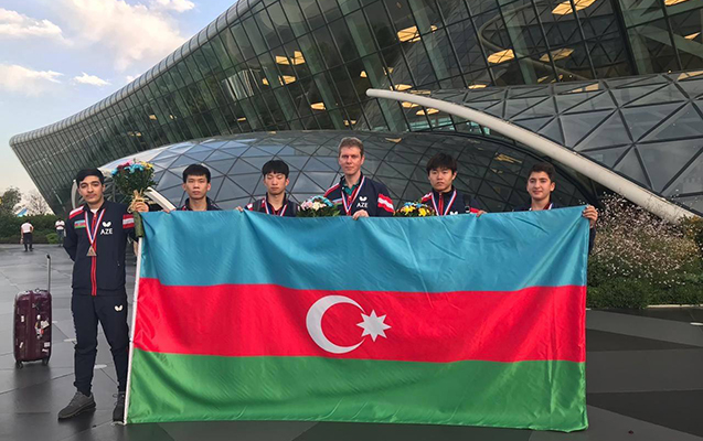 Vitse-çempion tennisçilərimiz Azərbaycana qayıtdılar