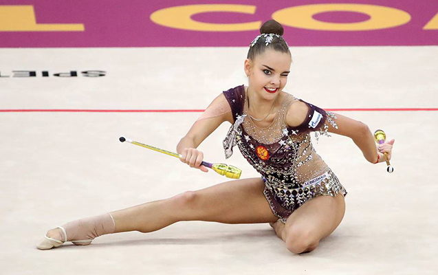 Rusiyalı gimnast Bakıda qızıl medal qazandı