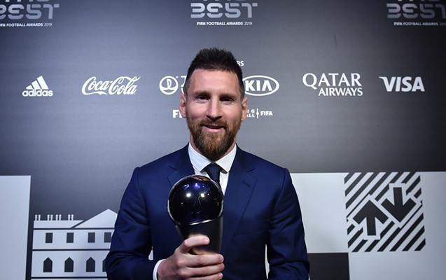 Messi ilin ən yaxşı futbolçusu seçildi - Ronaldo tədbirə qatılmadı