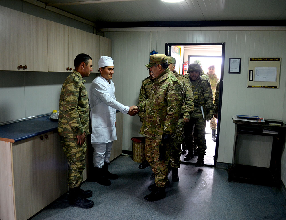 Zakir Həsənov Ermənistanla sərhəddə - FOTO/VİDEO