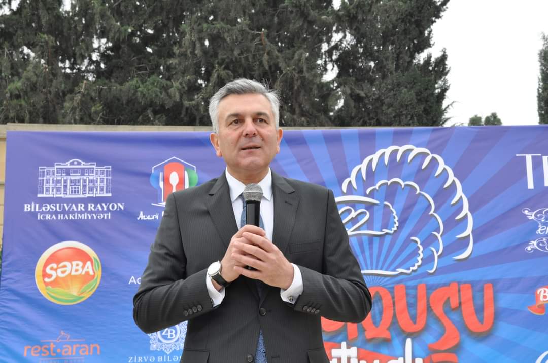 Biləsuvarın icra başçısı "Hinduşka"lar üçün festival keçirdi - FOTO