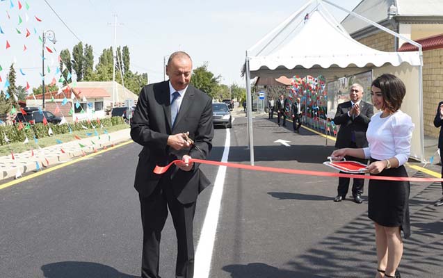 Prezident “Azərxalça” ASC-nin Şəmkir filialının açılışında - Fotolar+ Yenilənib