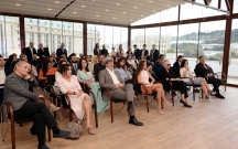 Leyla və Arzu Əliyevalar sənədli filmin nümayişində