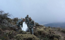 Xocavənddə zərərsizləşdirilən erməninin meyiti təhvil verildi