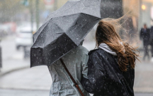 Bakıya sulu qar yağır