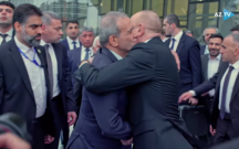 Prezidentin Məsud Pezeşkianla səmimi