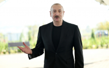 Prezident ailəsi ilə “Bakı Ağ Şəhər”də olub