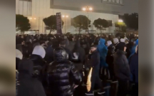 Yağışa baxmayaraq, stadionda anşlaq yaşanır