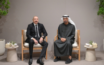 Prezident Əbu-Dabidədir