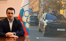 Fərid Mansurov maşını əks istiqamətdə saxladı