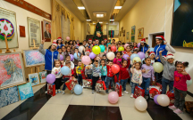 Leyla Əliyevanın təşəbbüsü ilə uşaq evlərində Yeni il tədbiri keçirildi