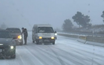 Bakı-Şamaxı yolunda hərəkət çətinləşdi