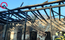 Dünən yanan ərazidən kişi meyiti tapıldı