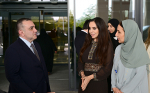 Leyla Əliyeva Maskatda Xərçəngin Kompleks Müalicəsi və Tədqiqatı Mərkəzində