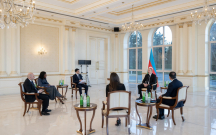 Prezidentin müsahibəsinə belə hazırlaşdılar