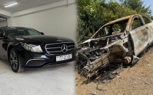 5 ilin “Mercedes”i yanıb kül oldu, sahibi şikayətçidir