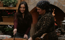 Leyla Əliyeva Əzizə xalanın mətbəxindən video paylaşdı