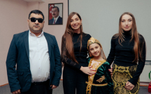 Arzu və Alena Əliyeva sığınacaqda