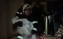 Masazırda yaşayış binasında yanğın