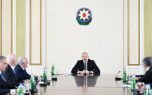 Prezident müşavirədə çıxış etdi