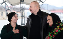 Prezident dünənki görüşdən paylaşım etdi