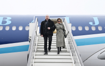 Prezidentlə xanımı İsveçrədədir