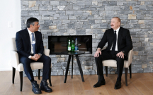 Prezident Davosda görüş keçirdi