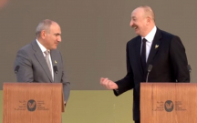 Prezident Paşinyanla zarafatlaşdı