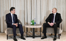 Prezident Bərzani ilə görüşdü