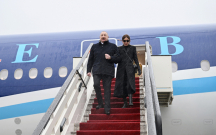 Prezident Serbiyaya rəsmi səfərə gedib