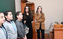 Leyla və Alena Əliyevalar Qubada