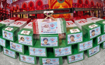 Tehranda ölən generallarla vida mərasimi