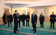 Samir Nuriyev Hadrut məscidində