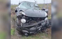 Neftçalada maşın kanala aşdı