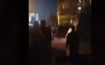 Bayram tonqalına atılan benzin partlayış yaratdı