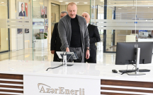 İlham Əliyev açılışda iştirak etdi