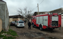 Gəncədə evdə yanğın