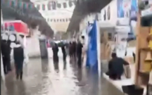 “Sədərək” ticarət mərkəzini su basdı